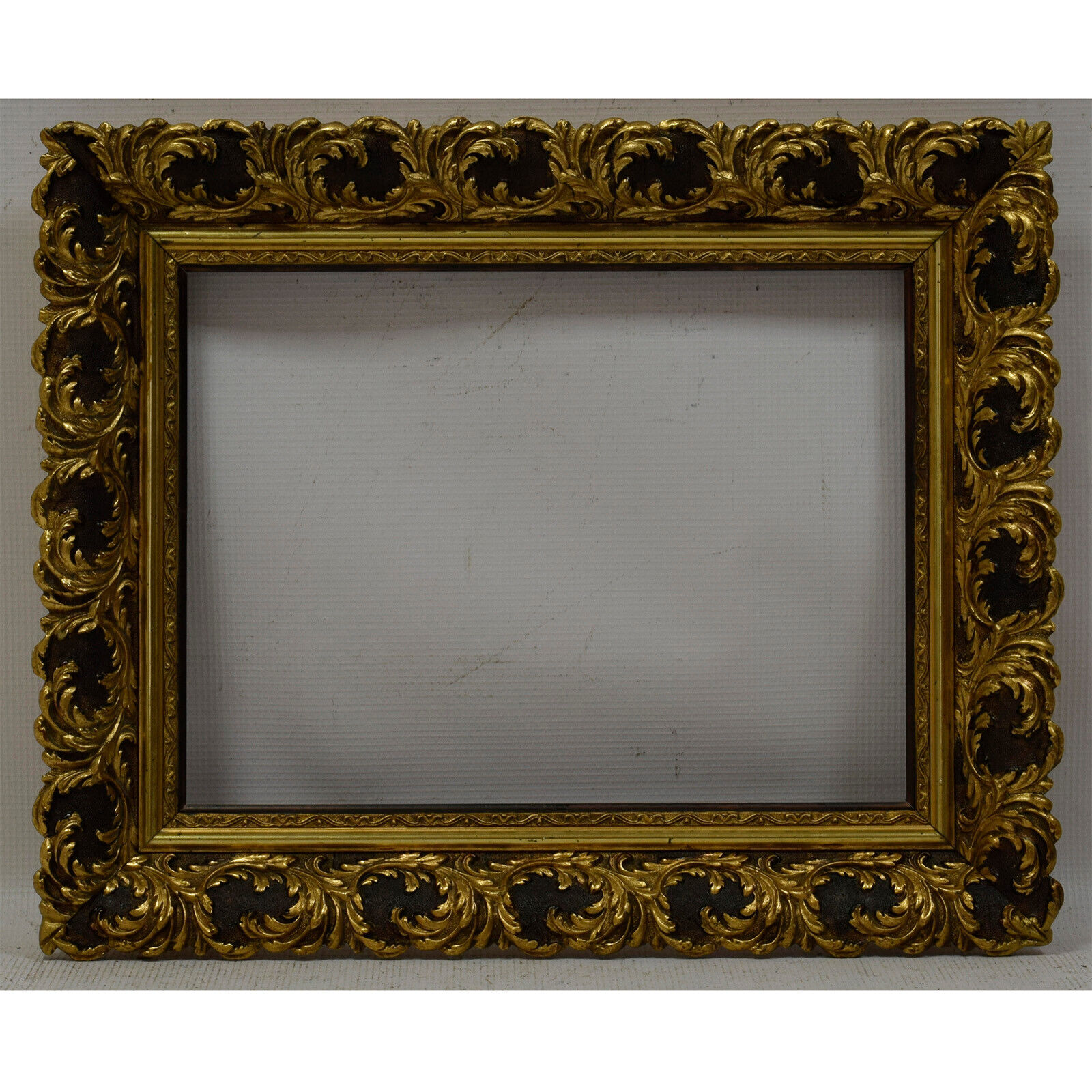 1904 Old wooden frame decorative Original condition Internal: 13,1x10 in