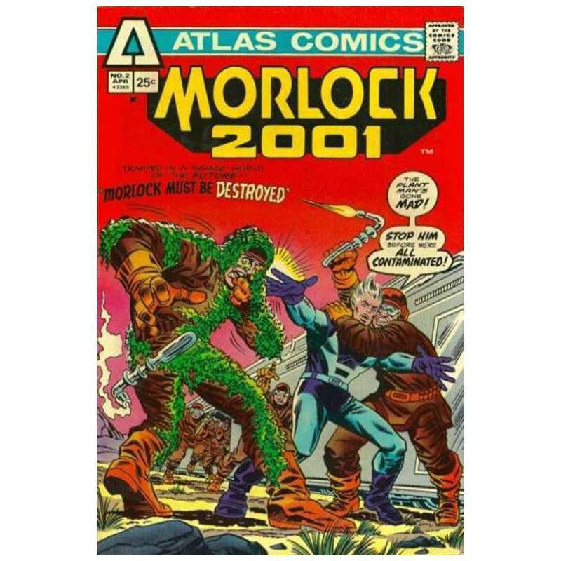 Morlock 2001 #2 in Very Fine minus condition. Atlas-Seaboard comics [h;