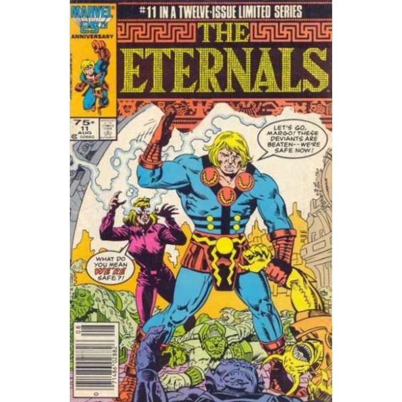 Eternals (1985 series) #11 Newsstand in Very Fine + condition. Marvel comics [f*