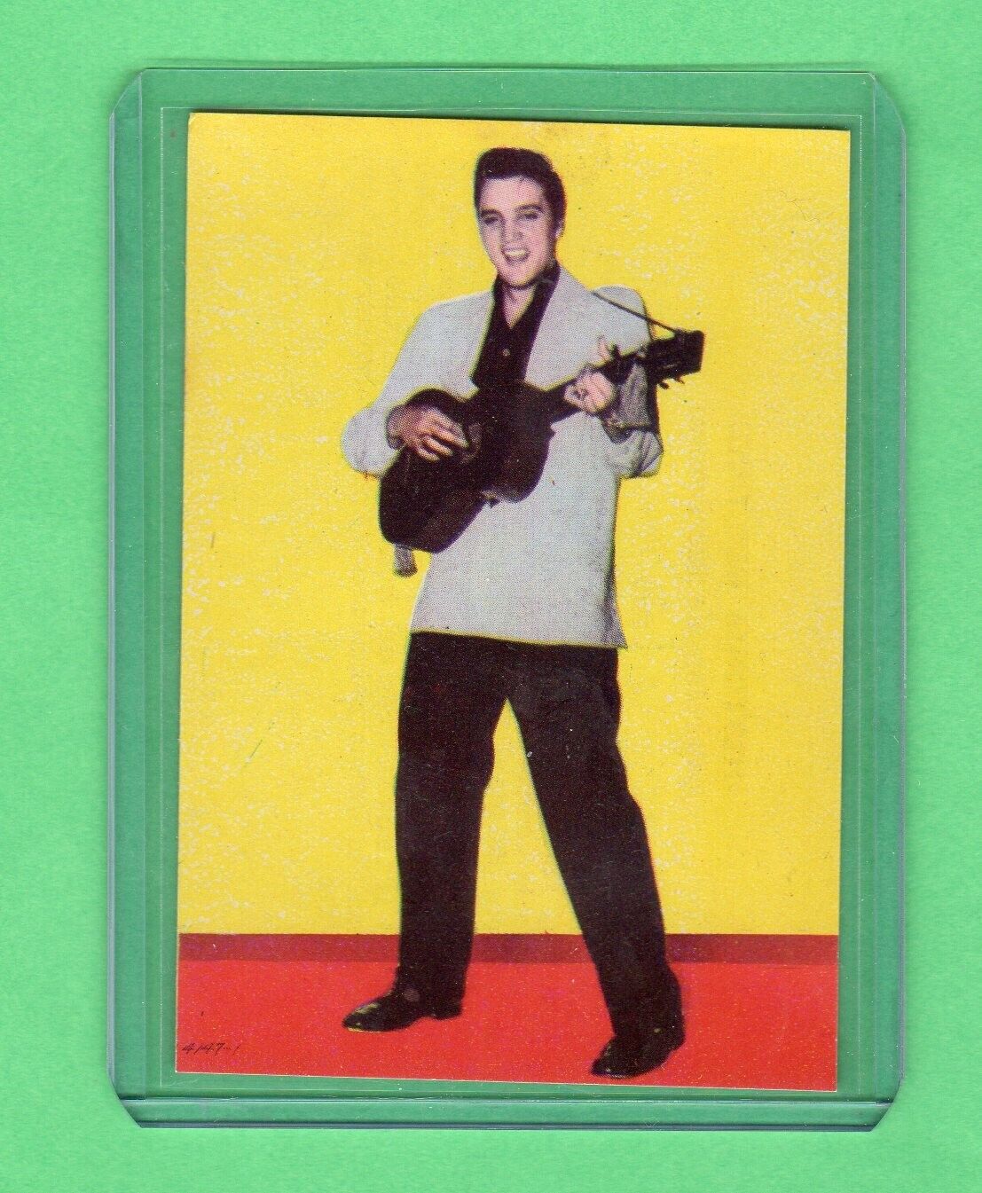 1950\'s Elvis Presley  Historia Del Cine Film Card