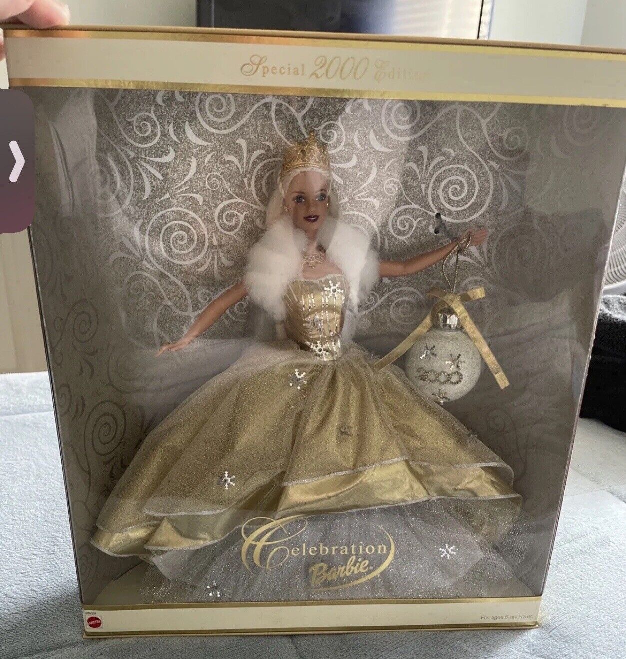  2000 Edition Mattel Celebration Barbie Doll Holiday Unopened Rare