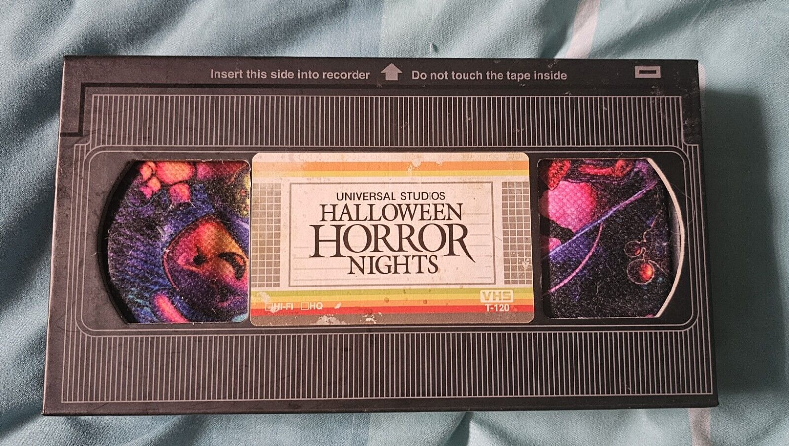 2019 Halloween Horror Nights Fear to the Max Socks In VHS Packaging