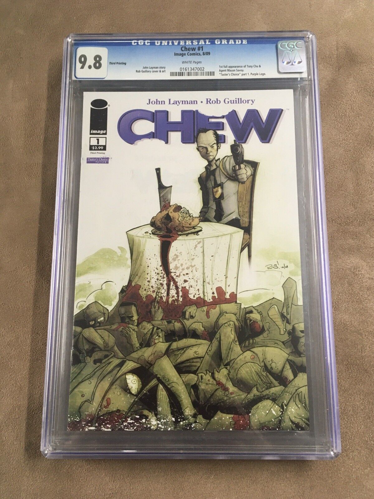Chew 1 CGC 9.8 08/2009 Image Comics