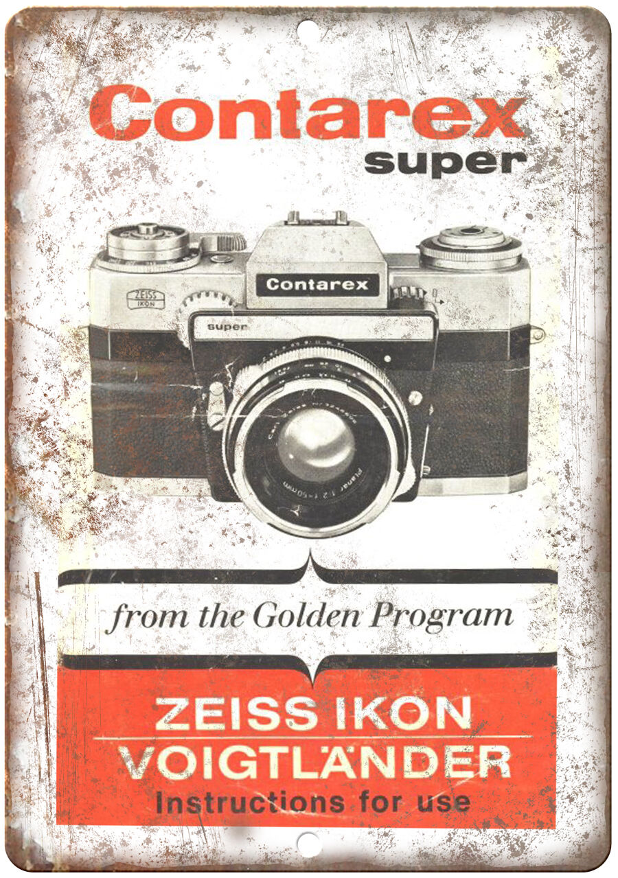 Contarex Super Zeiss Ikon 35 mm Film Camera 10