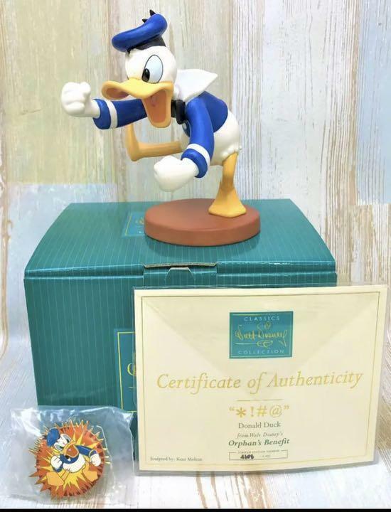 WDCC Disney Donald Duck Angry Face 2202 M 