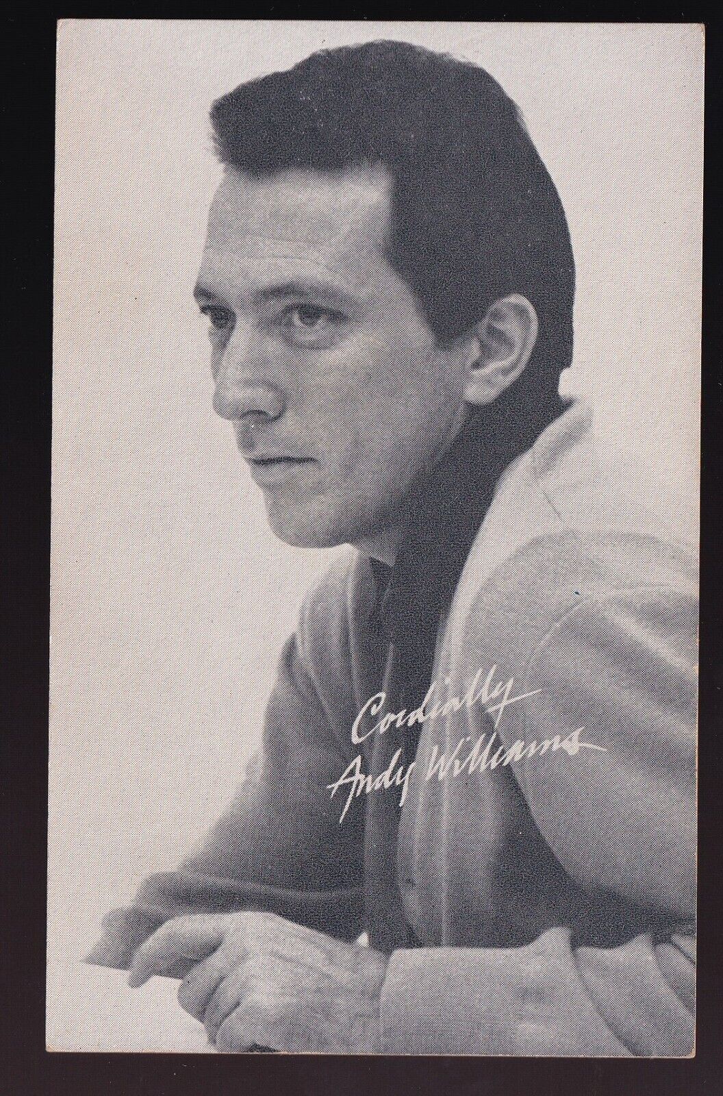Arcade Card Andy Williams 1927-2012 Singer MOON RIVER