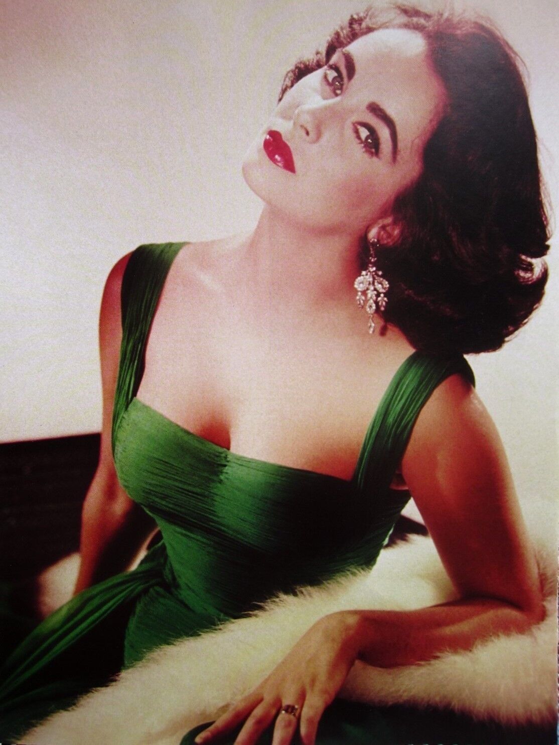 LAST TIME I SAW PARIS sexy color photo Elizabeth Taylor sex symbol 1954 cleavage