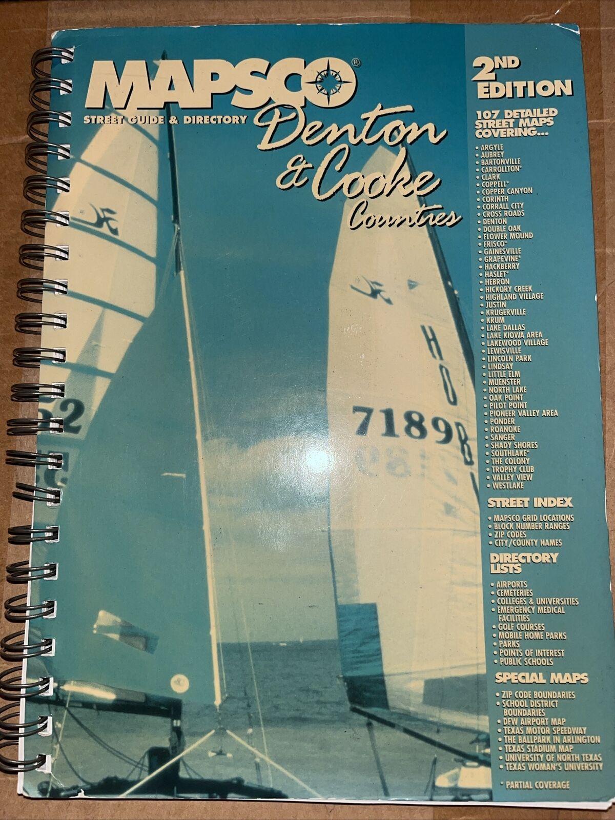 mapsco denton and cooke counties 2nd edition