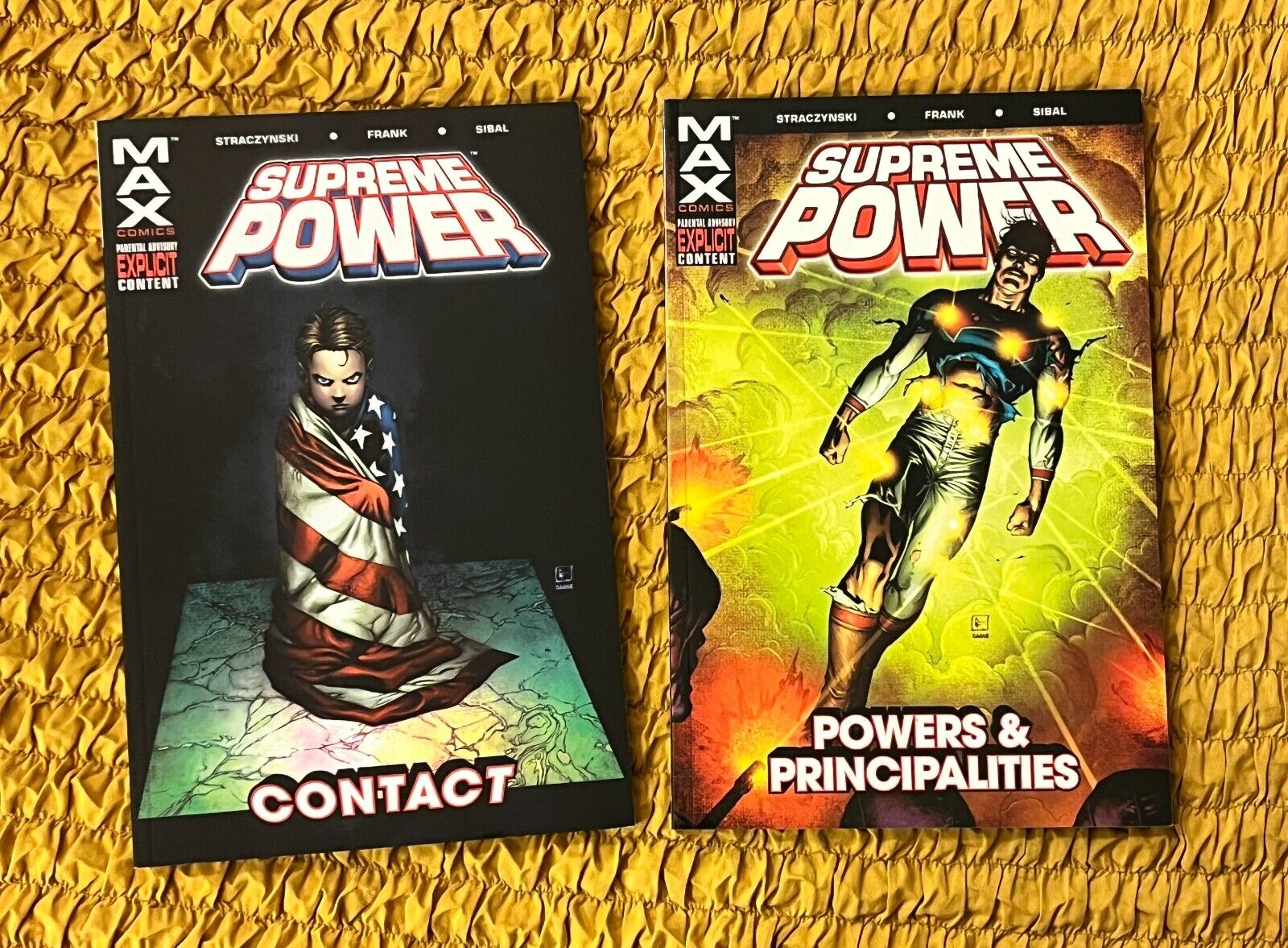 Supreme Power Vol. 1 & 2 TPB (Marvel MAX) NEW SQUADRON SUPREME