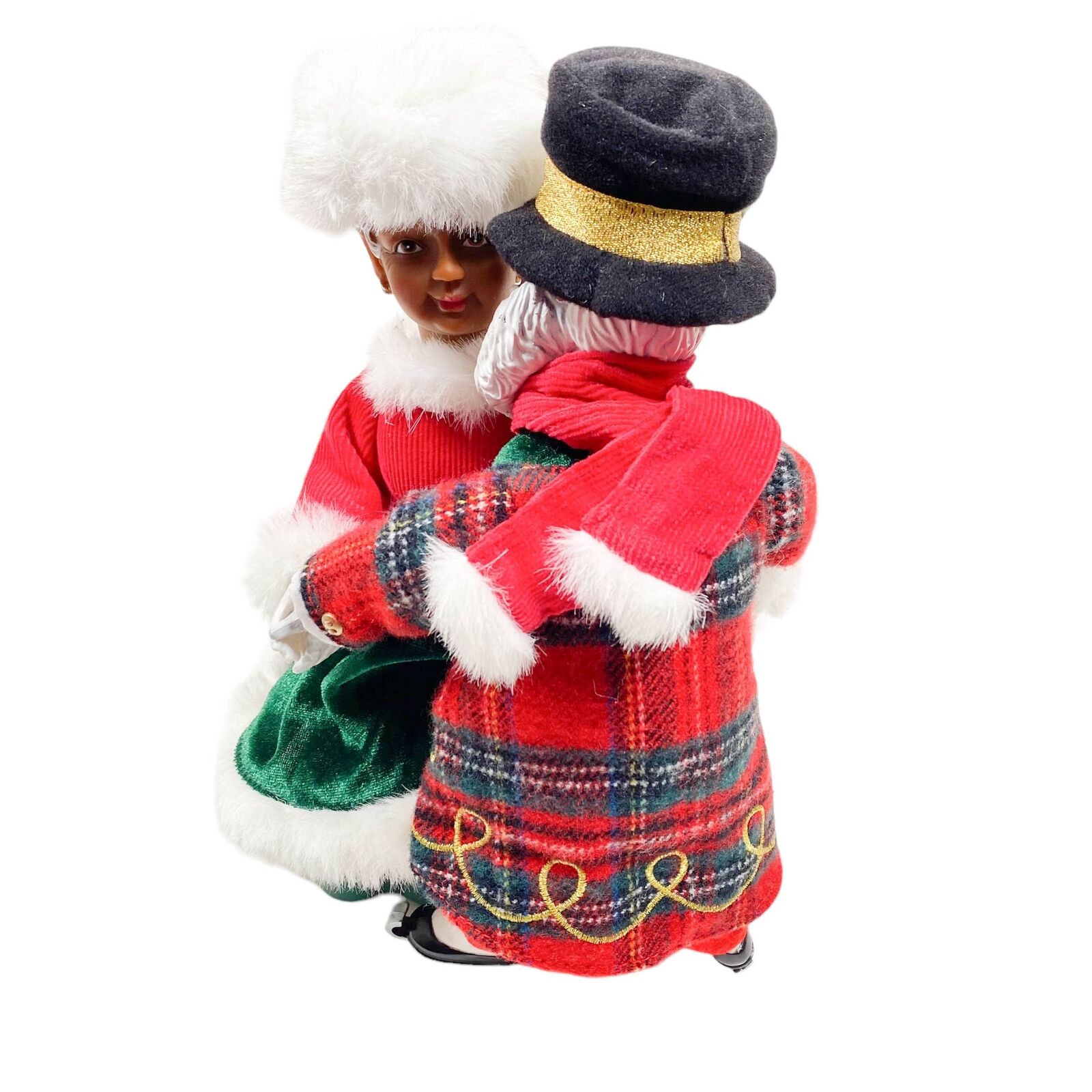 Ice Skating African American Victorian Costumes Christmas Melody SEE VIDEO