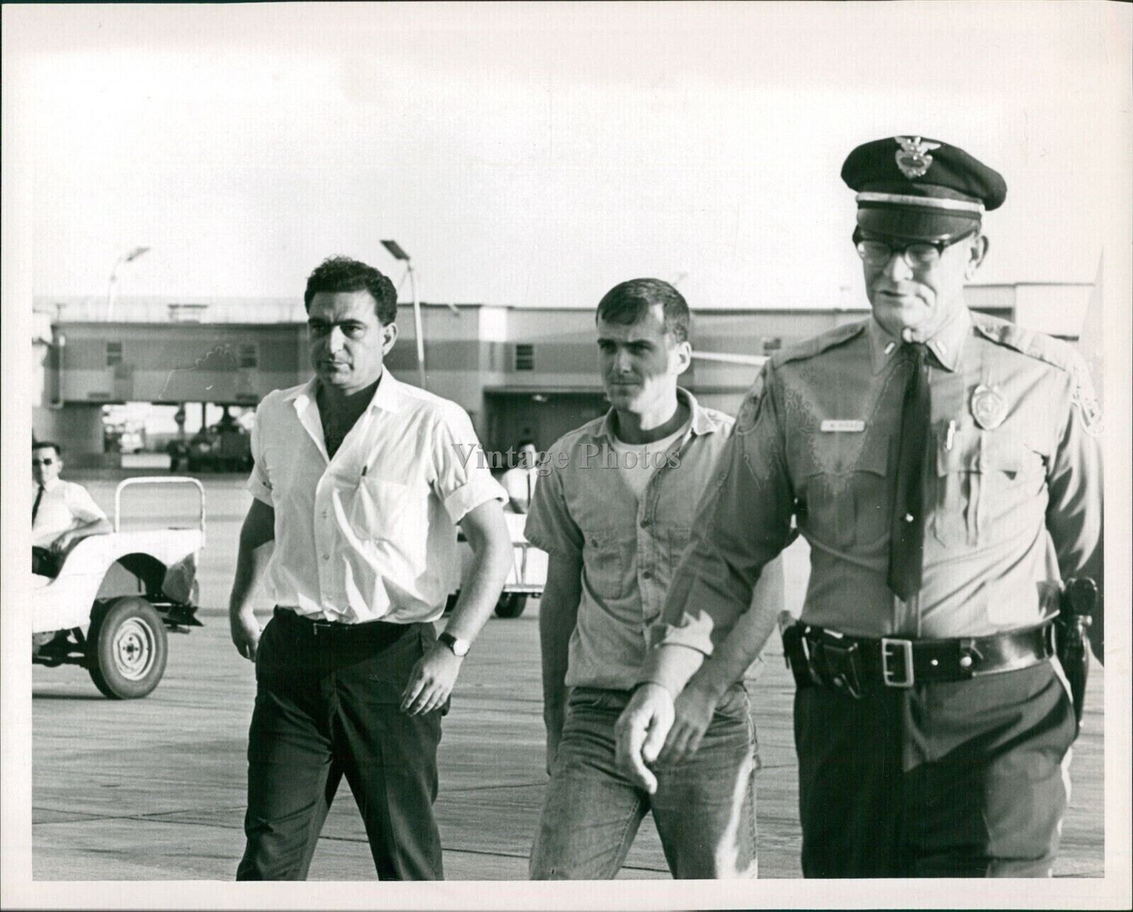 1967 Police Jeff White Pilot Miami Herald Fl Officer Uniform 8X10 Vintage Photo