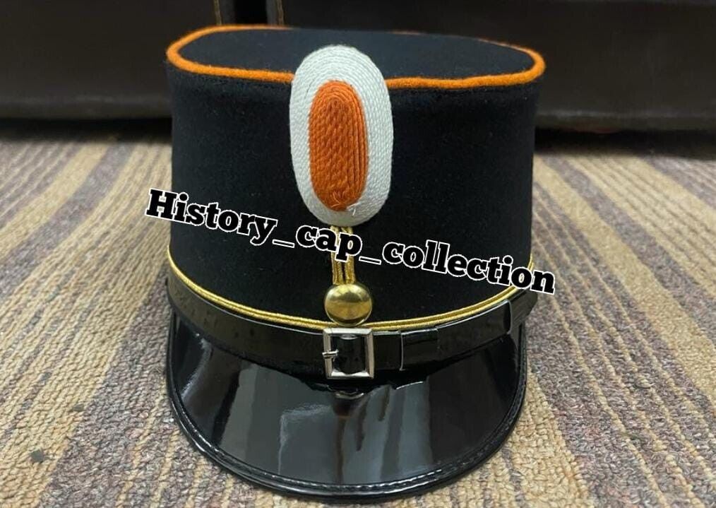 163) Lovely 1930s Dutch Military Issue Kepi Reproduction