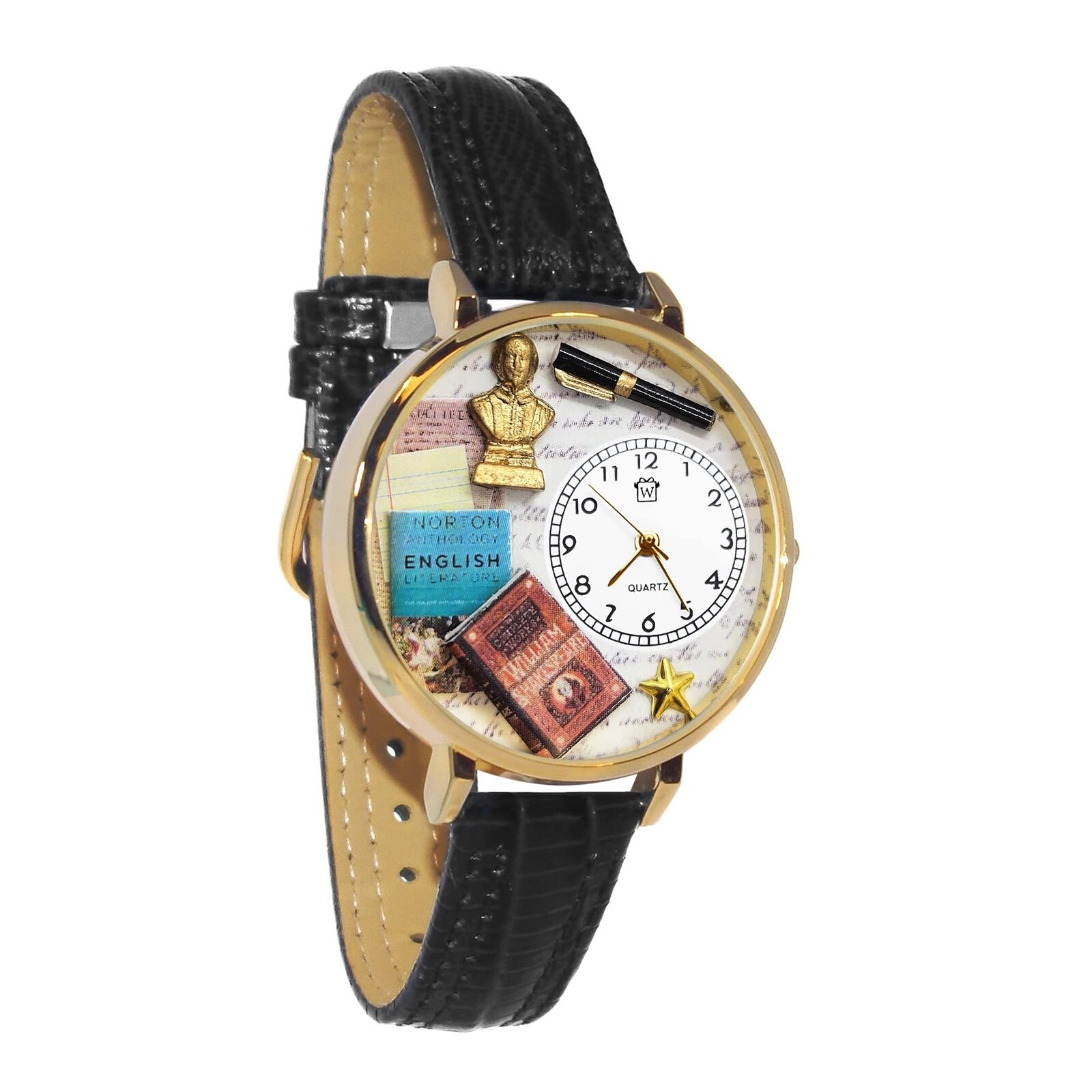 Whimsical Gifts Teachers 3D Watch Collection | 8 Specialties | Gold or Silver...