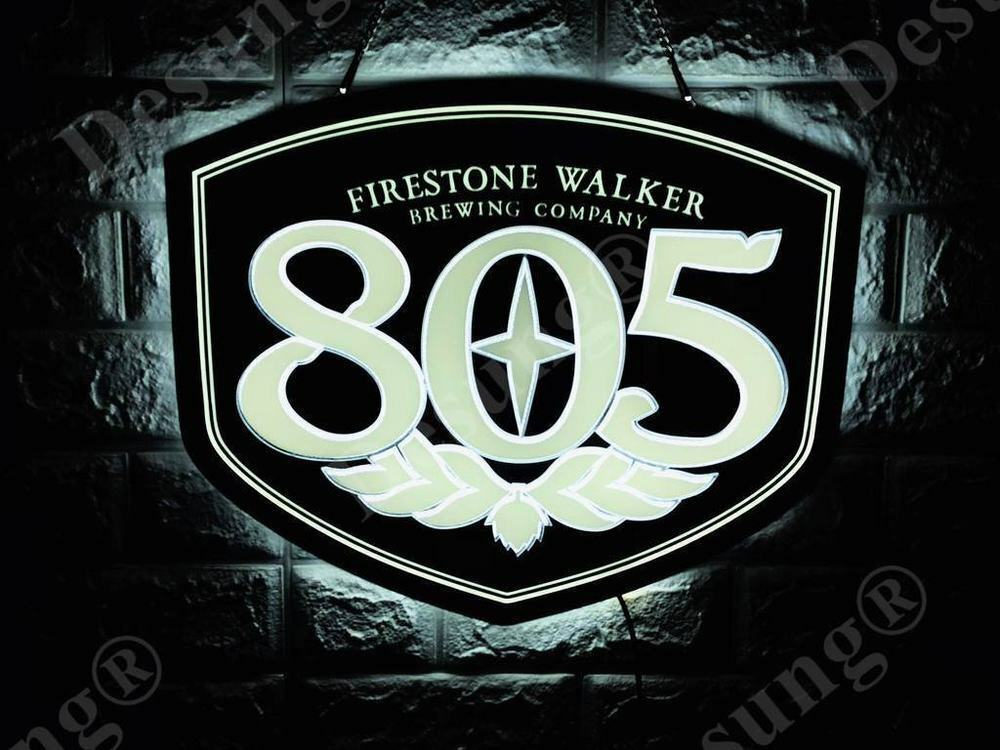 New Firestone Walker 805 Brewing CA 3D LED Neon Light Sign 20