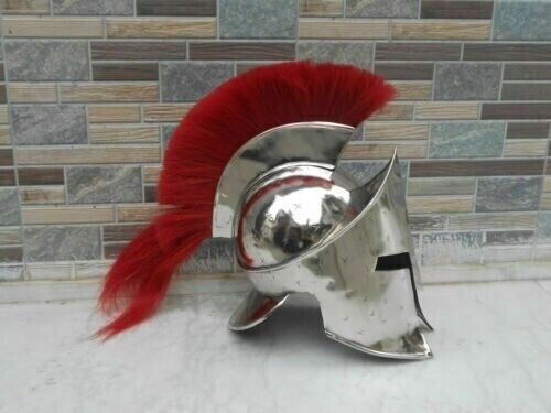 Movie Great king Leonidas Spartan Helmet Medieval Wearable helmet Solid New Gift