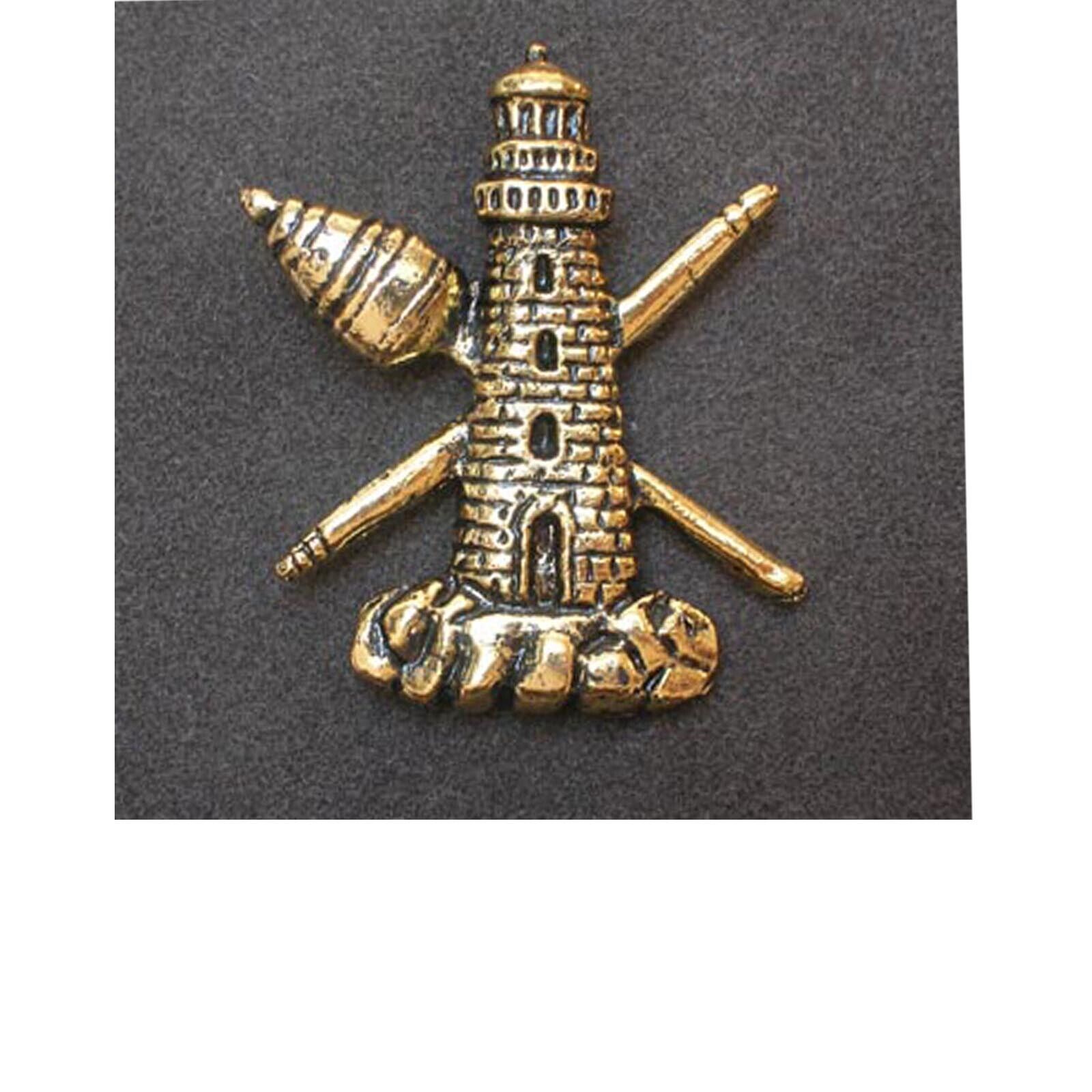 USLHS Lighthouse Service Uniform Cap Pin (Replica) Size: approx. 1-3/4\