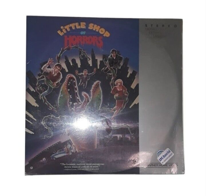 1986 Little Shop of Horrors  | Laserdisc | Rare & Factory Sealed (New)