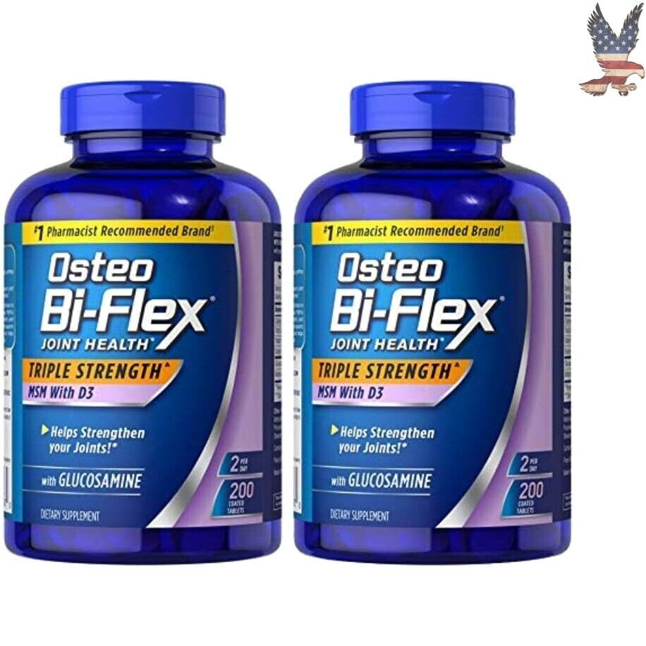 Osteo Biflex Extra Triple Strength MSM Vitamin D3 - Glucosamine - 400 Count