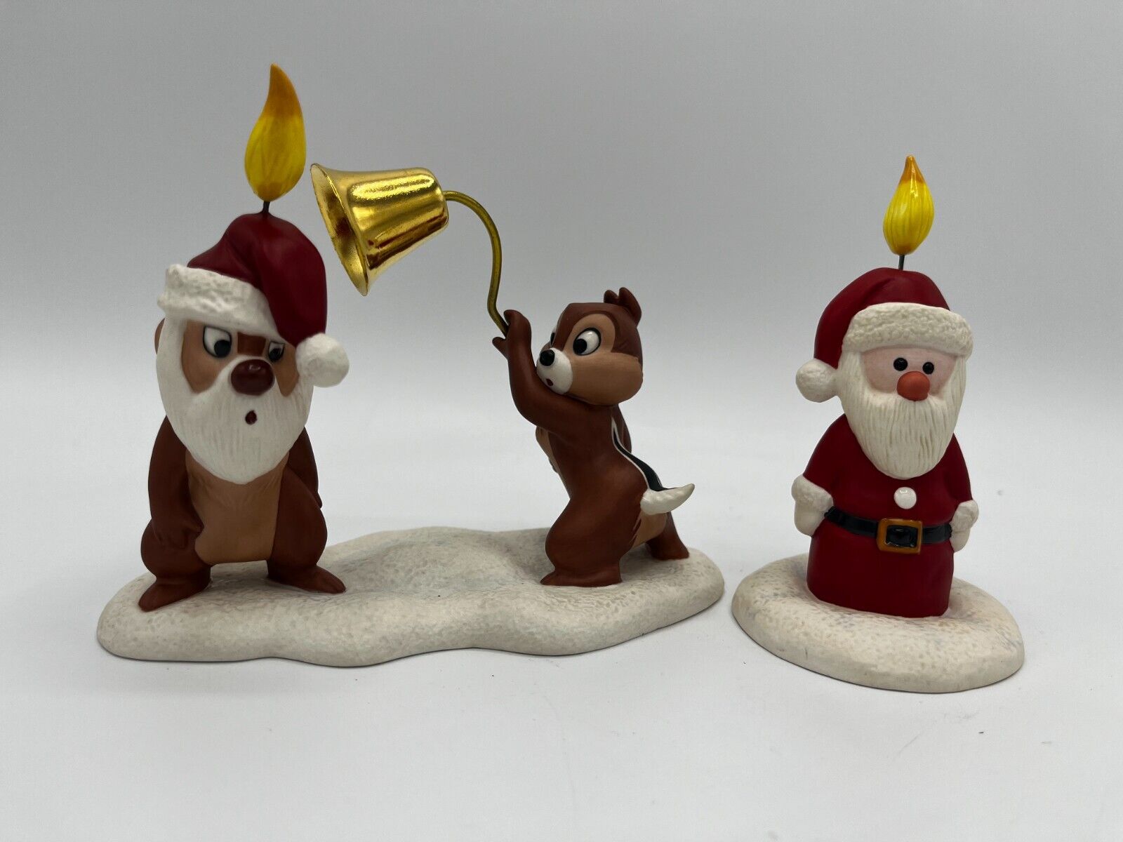 WDCC Chip 'N Dale Little Mischief Makers Pluto's Christmas Tree No Box