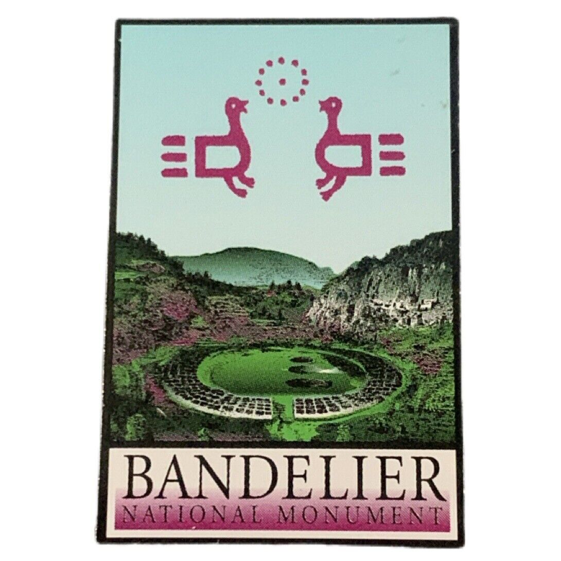 Bandelier National Monument New Mexico Scenic Travel Souvenir Pin