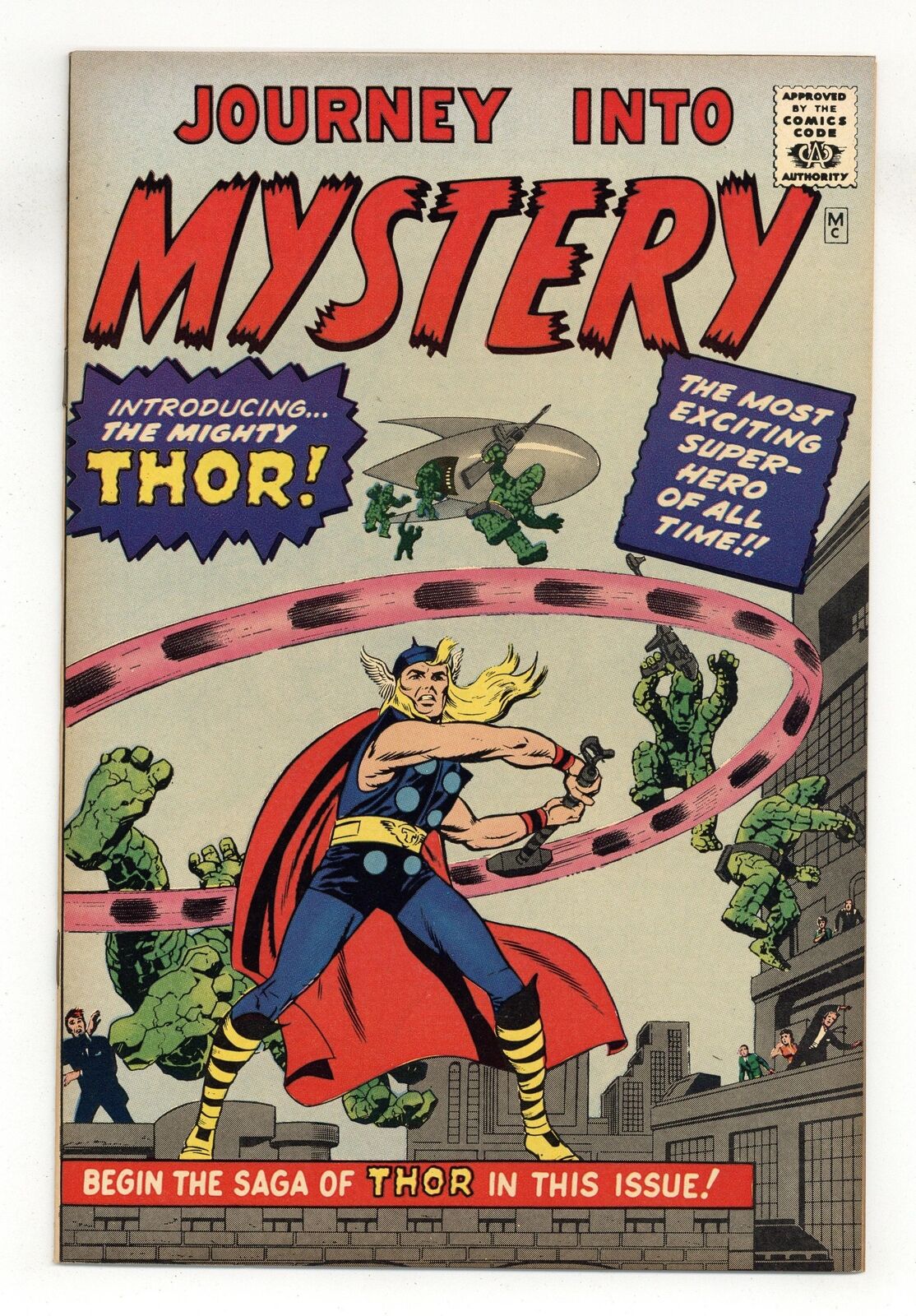 Thor Journey Into Mystery Golden Record Reprint #83COMIC VF- 7.5 1966