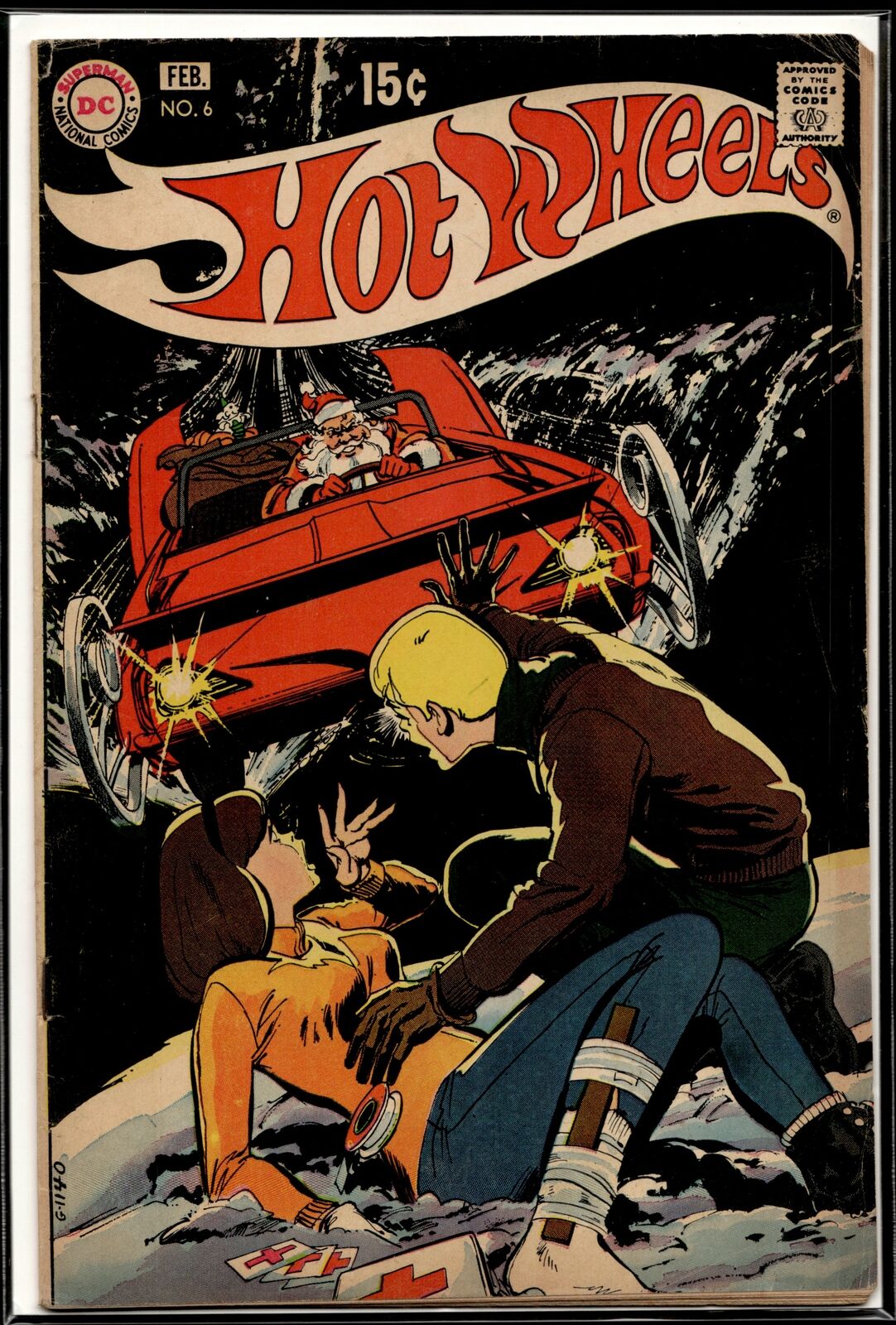 1971 Hotwheels #6 DC Comic