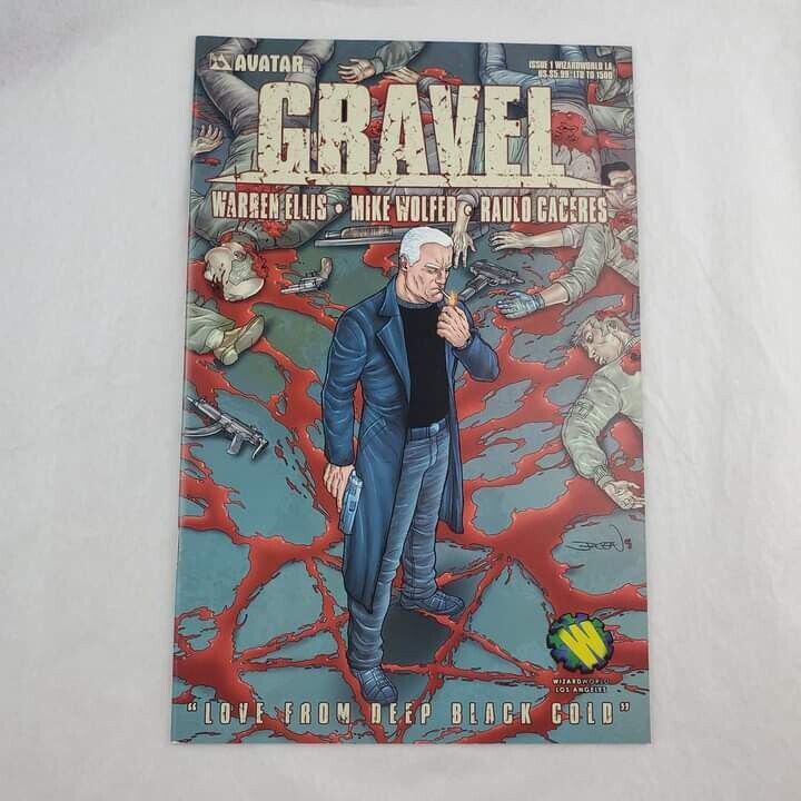 Gravel Issue 1 Wizard World Los Angeles Exclusive Variant Comic Book