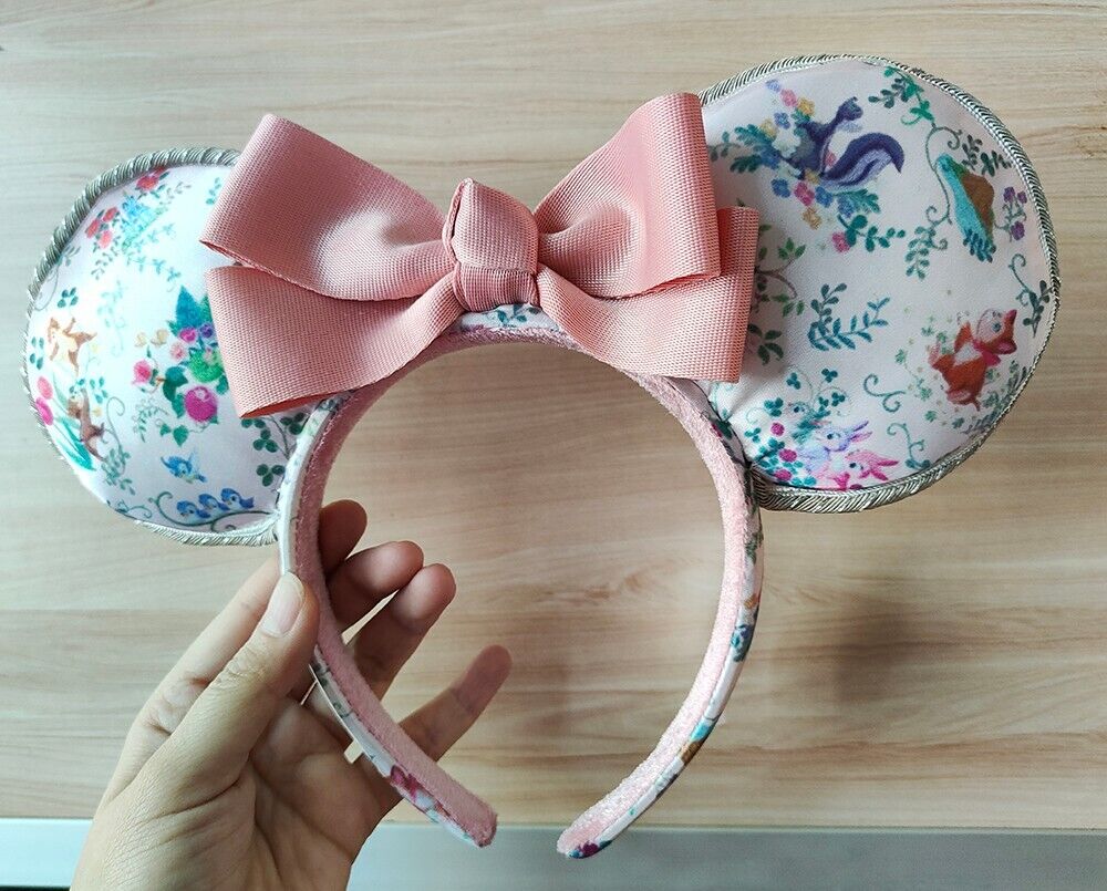 Disney Resort Chip & Dale Pink Exclusive Spring In The Air 2023 Ears Headband