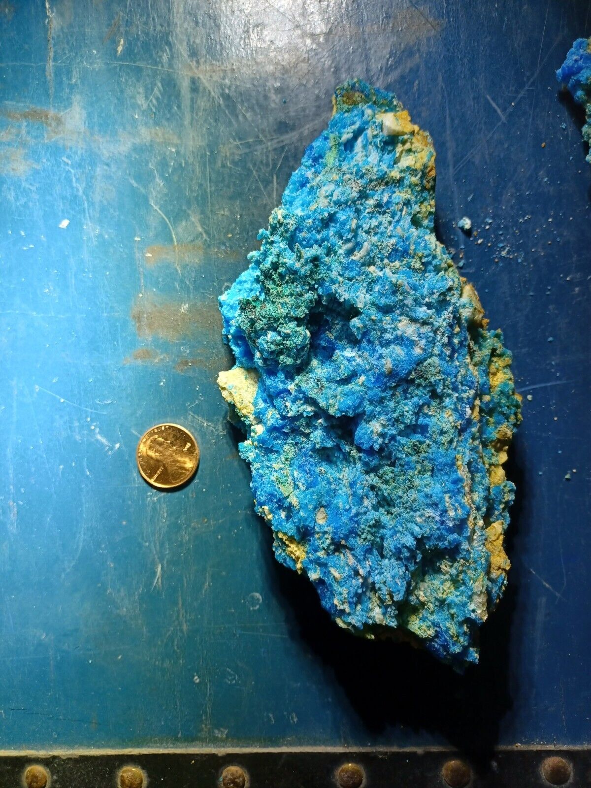 HUGE AAA Natural Chalcanthite Specimen From Blue Spirit Copper Mine AZ