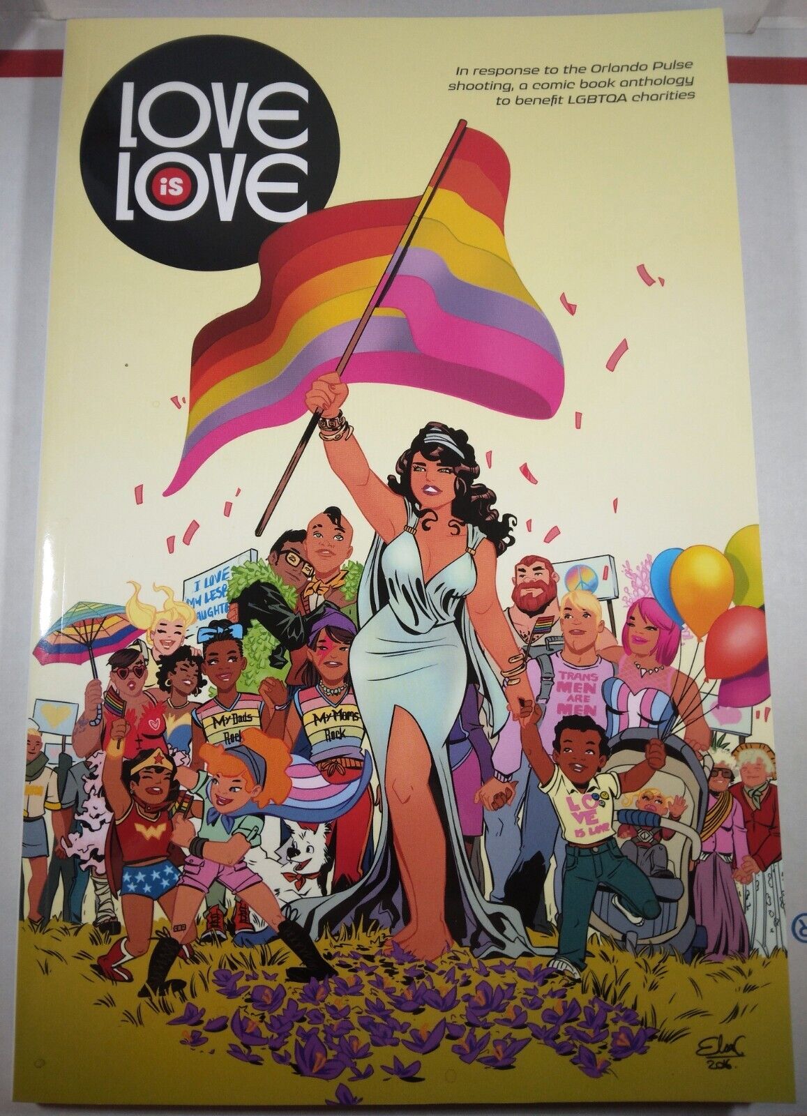 🌈 LOVE IS LOVE ANTHOLOGY GN FIFTH PRINT 5TH 🔑 1st HARRY POTTER 🦉 Jim Lee IDW
