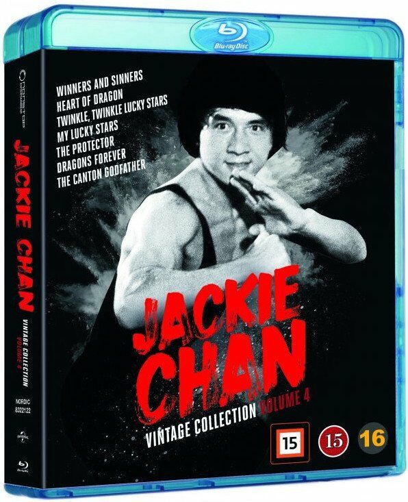JACKIE CHAN VINTAGE COLLECTION Volume 4 7 Movie Set Blu-Ray NEW (Region B Only)