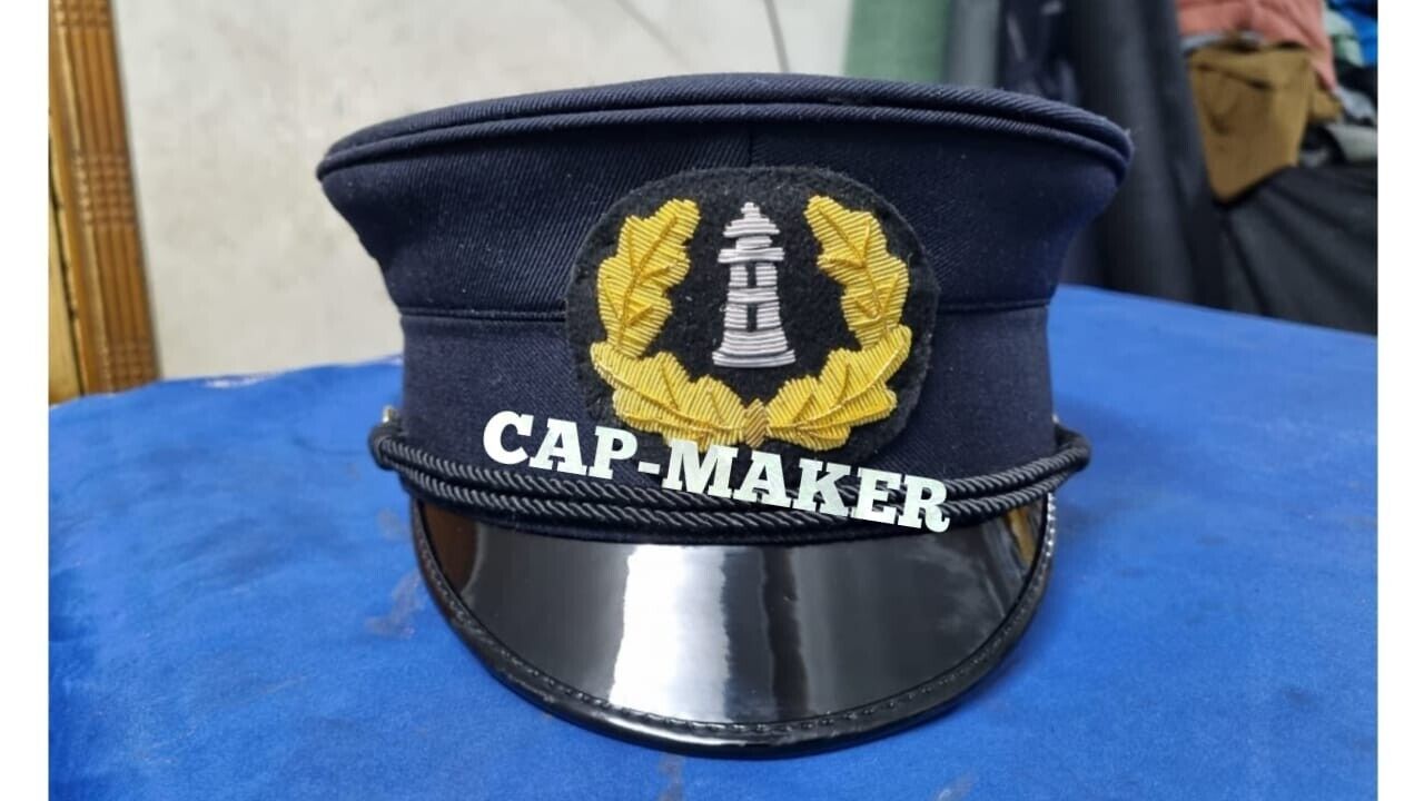 WW1 USA army  Light­ House officer cap  Available In All Sizes Replica Caps