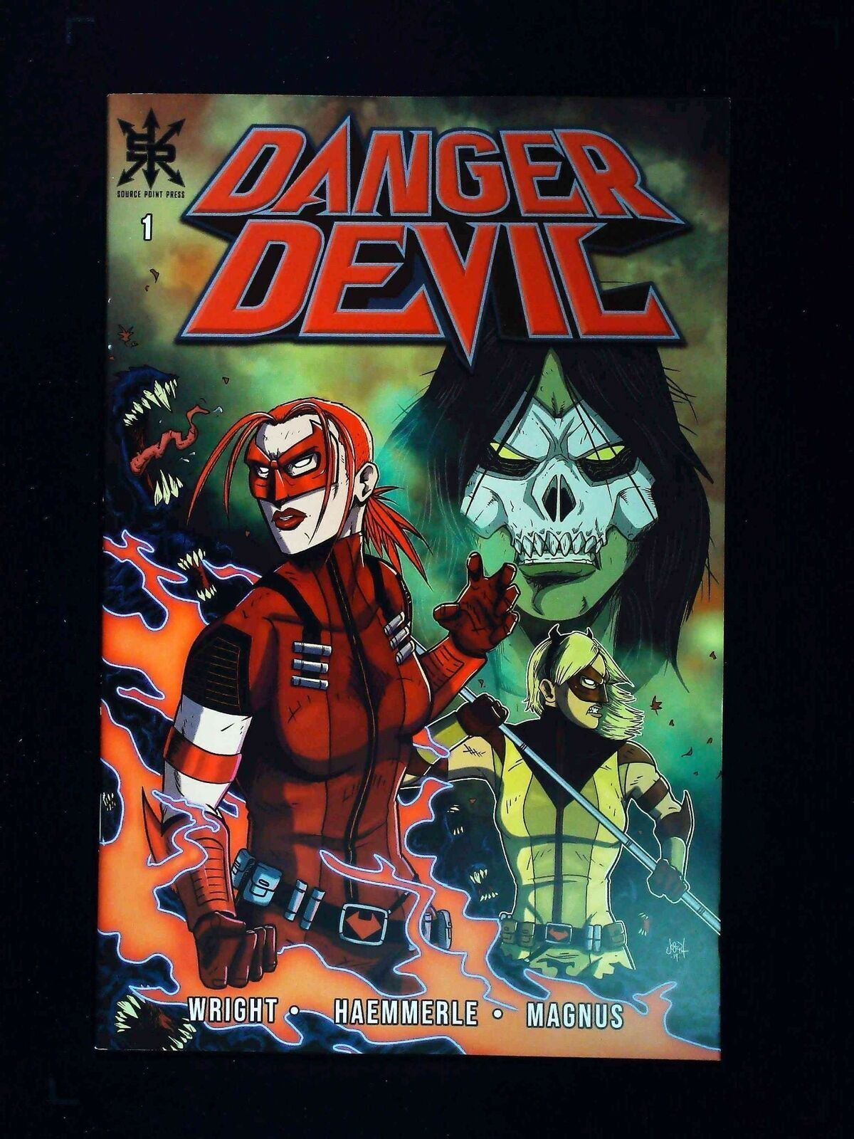 Danger Devil #1  Source Point Comics 2020 Nm-