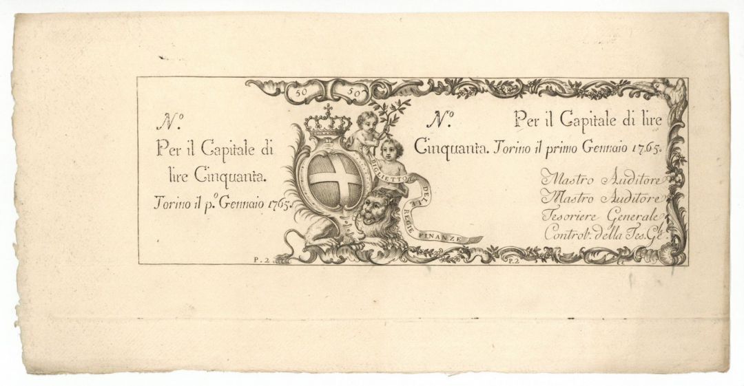 Italy - 50 or 100 Lira - Foreign Paper Money - Paper Money - Foreign