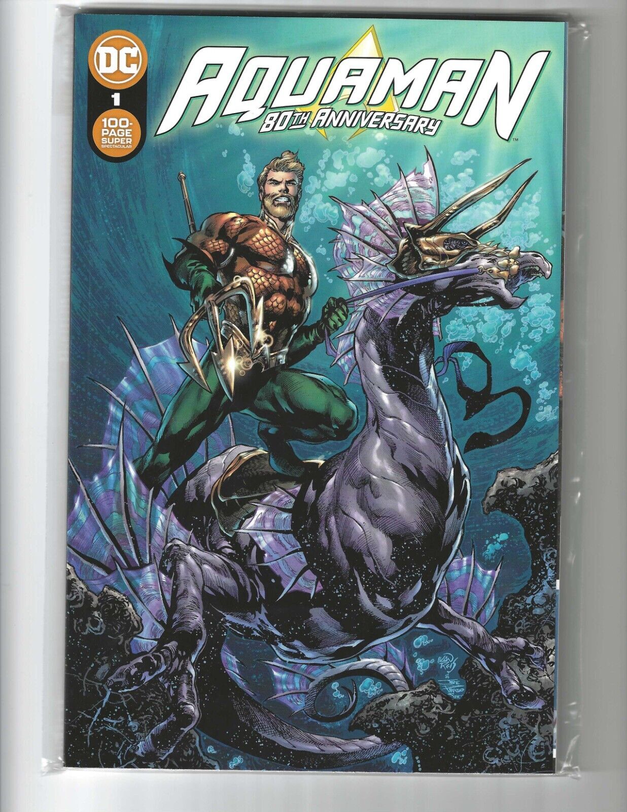 Aquaman 80th Anniversary 100-Page Super Spectacular #1 Ivan Reis Cover