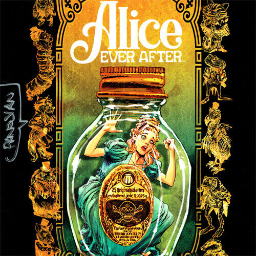 SDCC 2022 Alice Ever After DAN PANOSIAN Signed ART PRINT Boom AUTOGRAPHED New