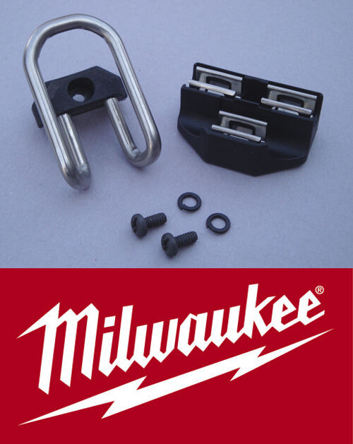 NEW Milwaukee M18 18V Cordless Compact Drill 2601-22 Belt Hook/Clip + Bit Holder