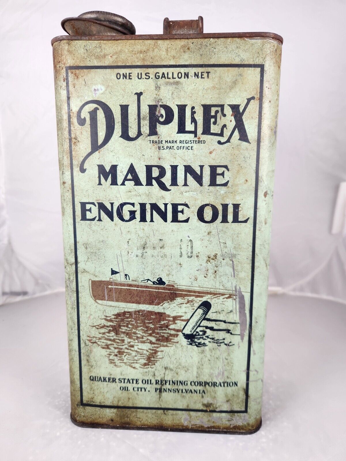 Duplex Marine Engine Oil One Gallon Can