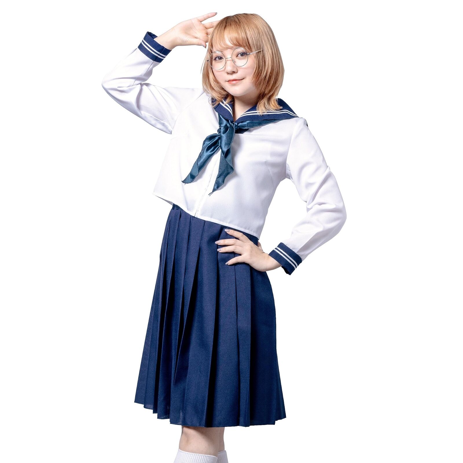 Clearstone Cosplay Halloween Retro Sailor Sailor Suit Sailor Uniform Retro Long
