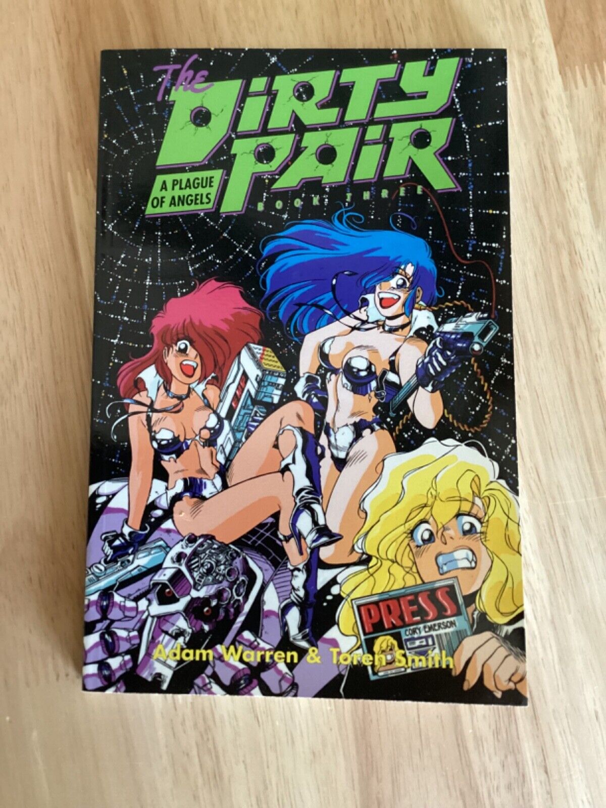 The Dirty Pair Book 3: A Plague of Angels TPB very good condition 