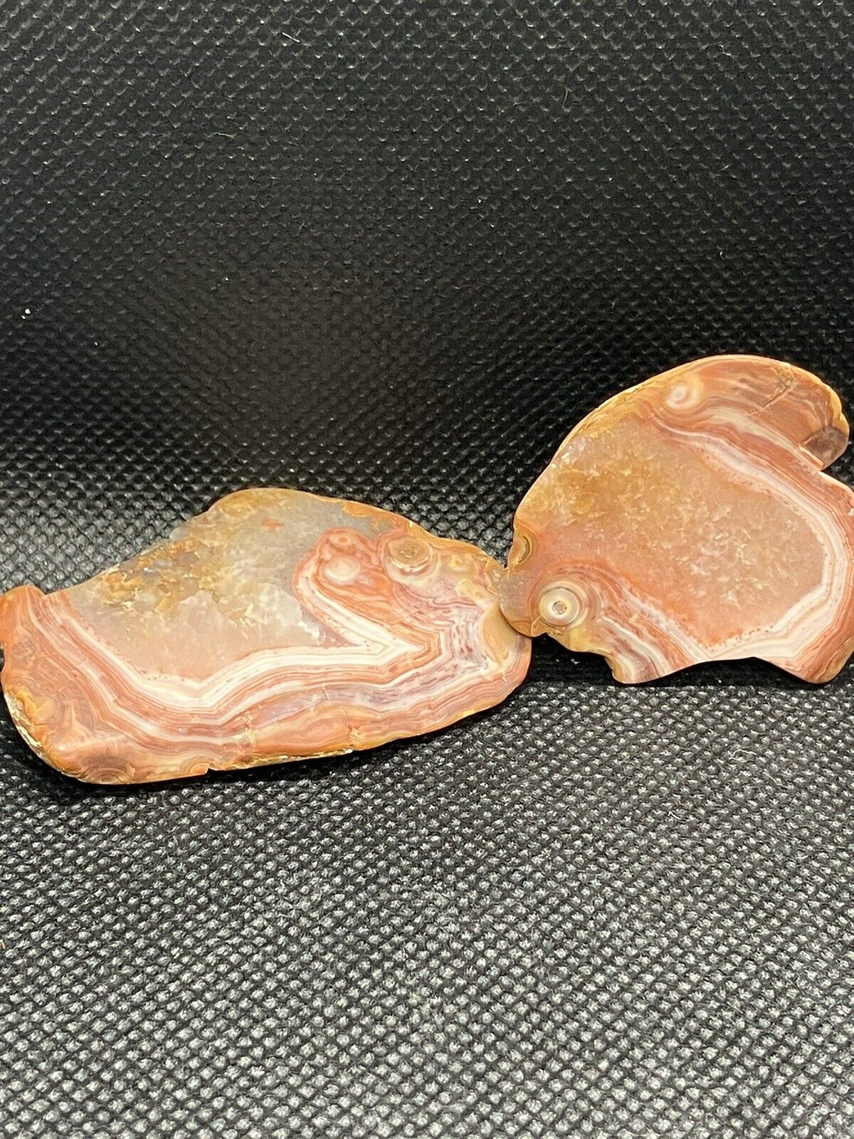 BAHIA AGATE SLICES  SEMI POLSIHED FOR CABBING OR DISPLAY