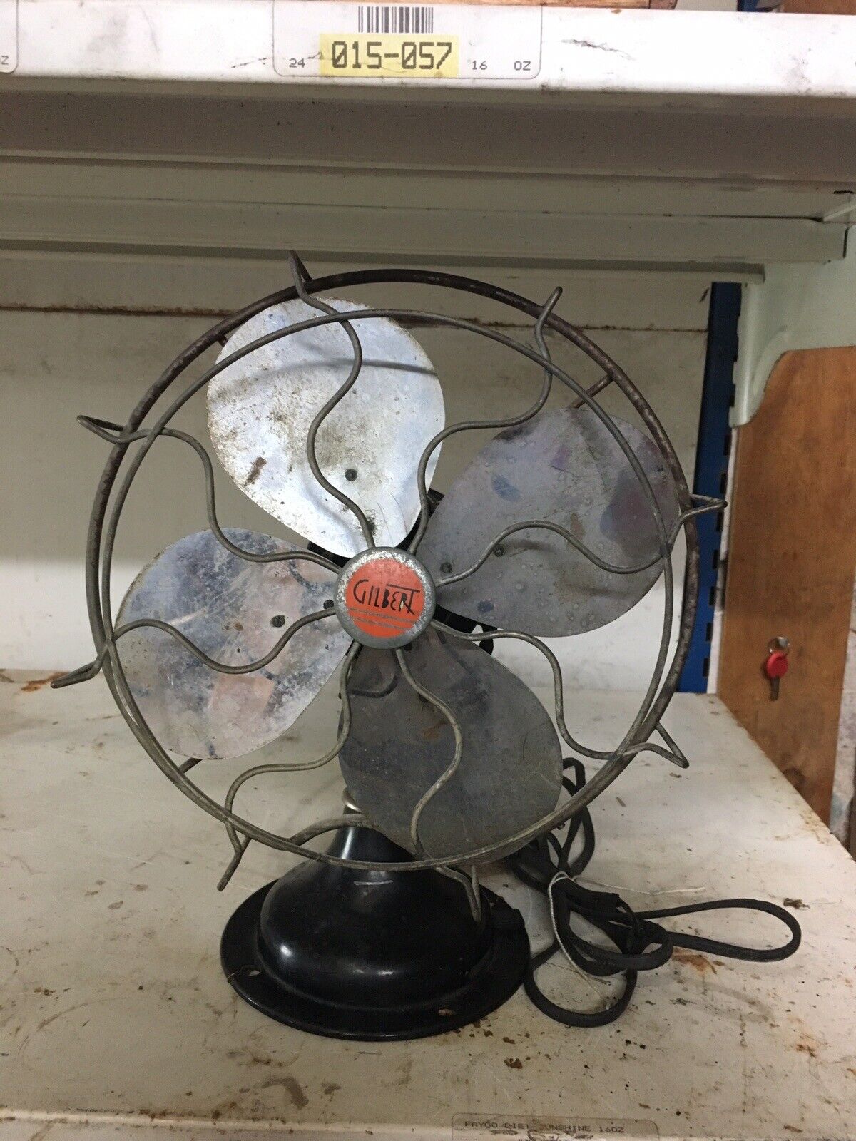 Antique Gilbert Oscillating Fan