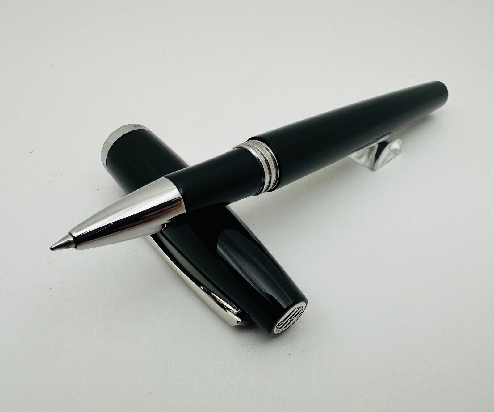 Vintage Montegrappa Manager Black Rollerball Pen