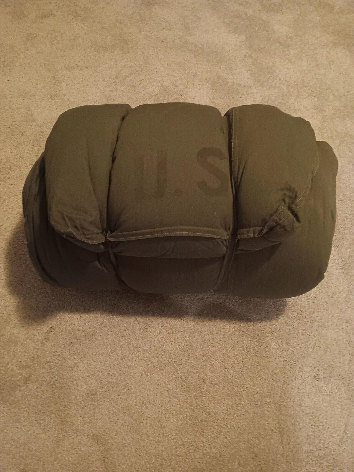 Vintage 1940s-1950s US Military Survival Sleeping Bag W/ Case & Cool Markings