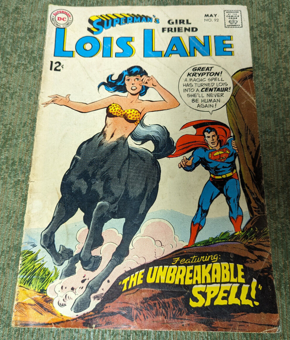 Superman’s Girlfriend Lois Lane # 92 - 1969 (Ideal, Revell, Aurora Ad)