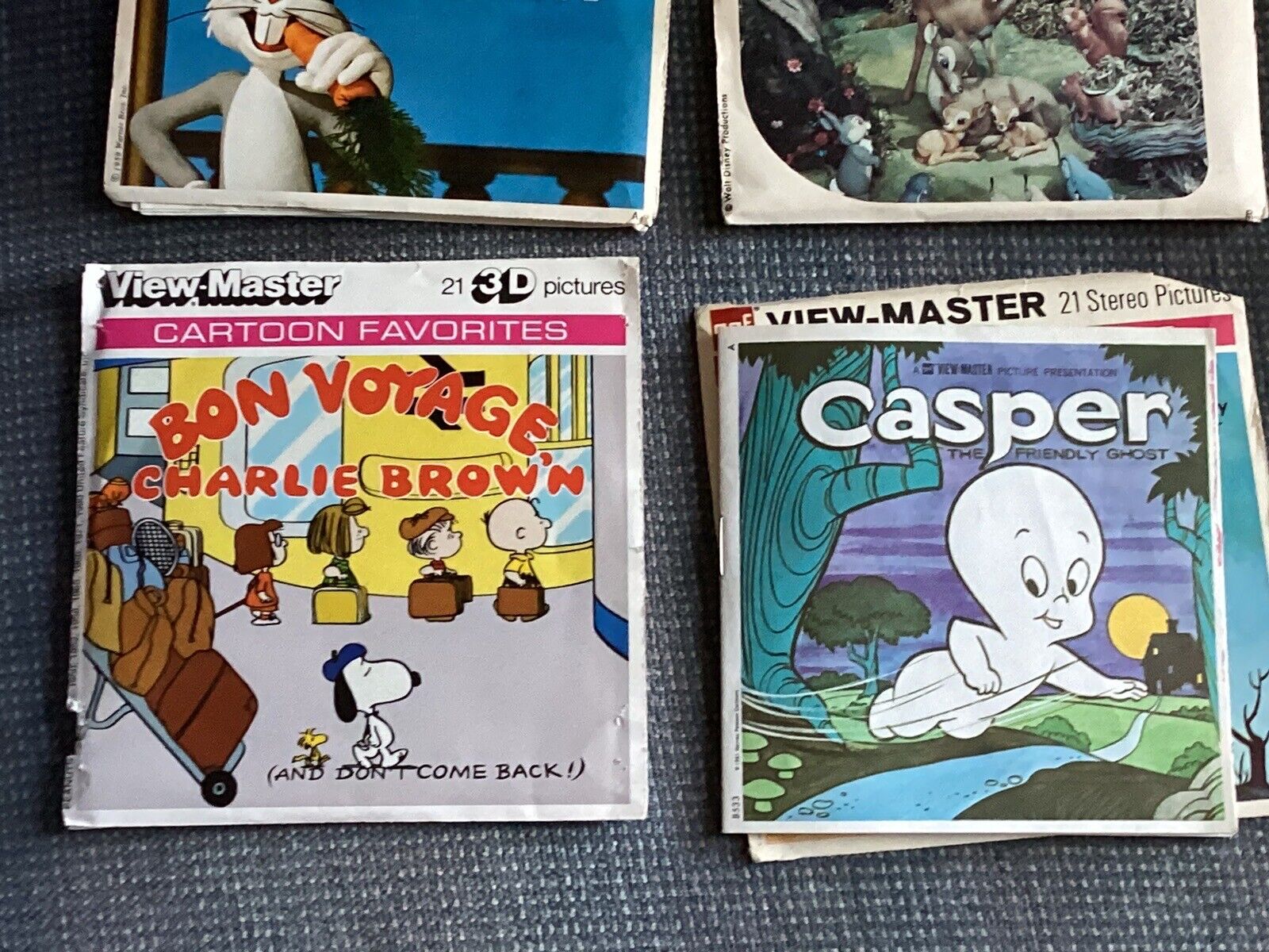 Amazing Lot Of 16 Vintage Sawyers GAF View Master Travel Reels Collection