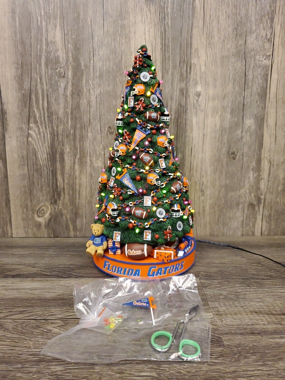 The Danbury Mint, Florida Gators Football (University of Florida) Christmas Tree