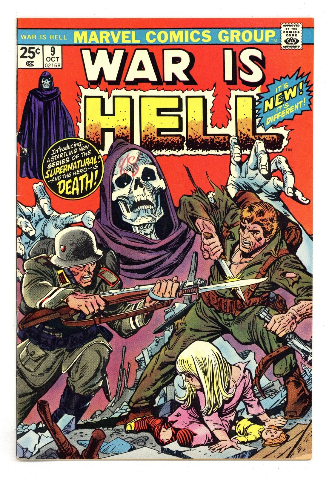 War Is Hell #9 VG/FN 5.0 1974