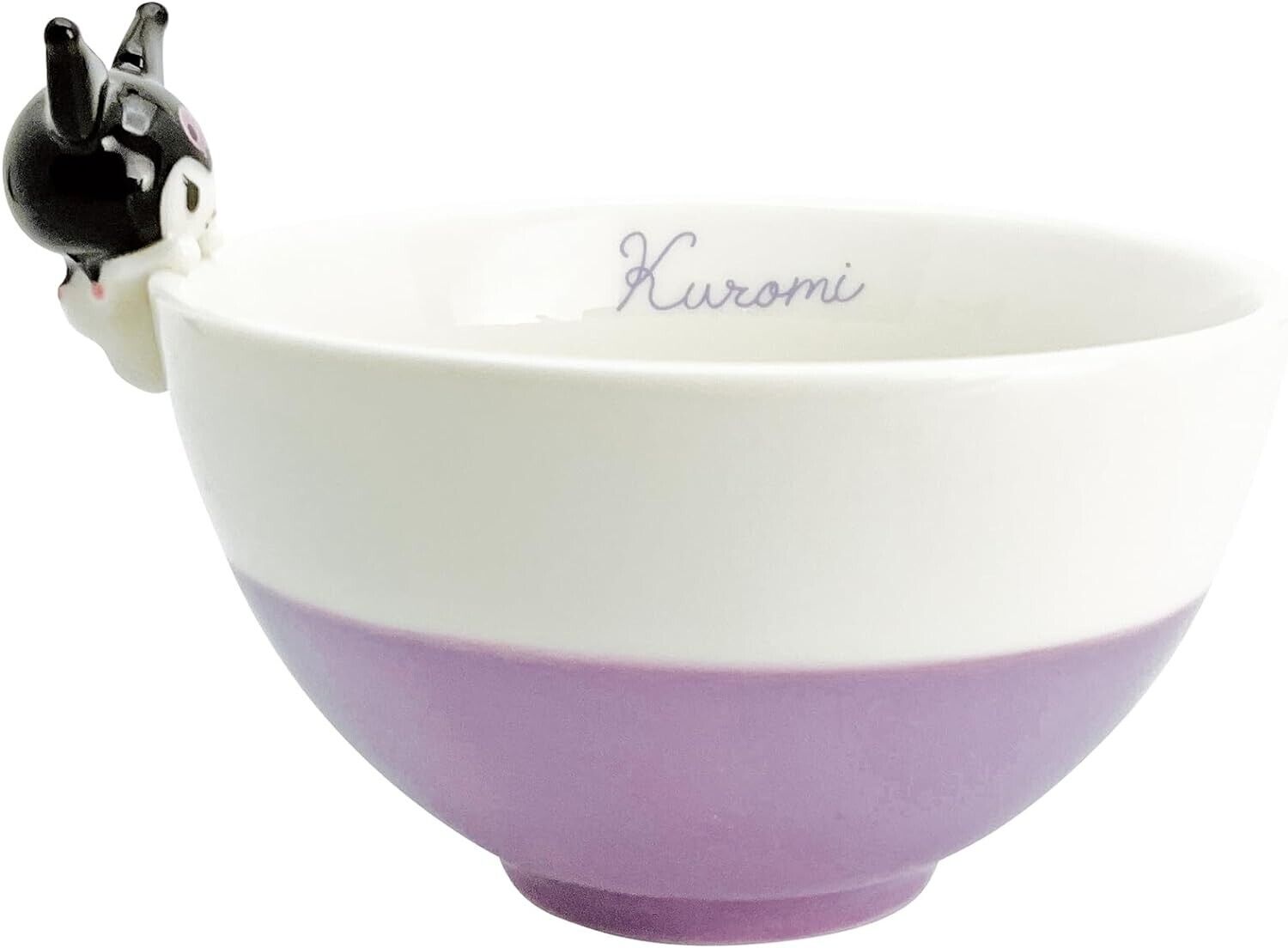 Sunart Sanrio My Kuromi Figurine Rice/Tea Bowl From Japan Boxed Gift NEW