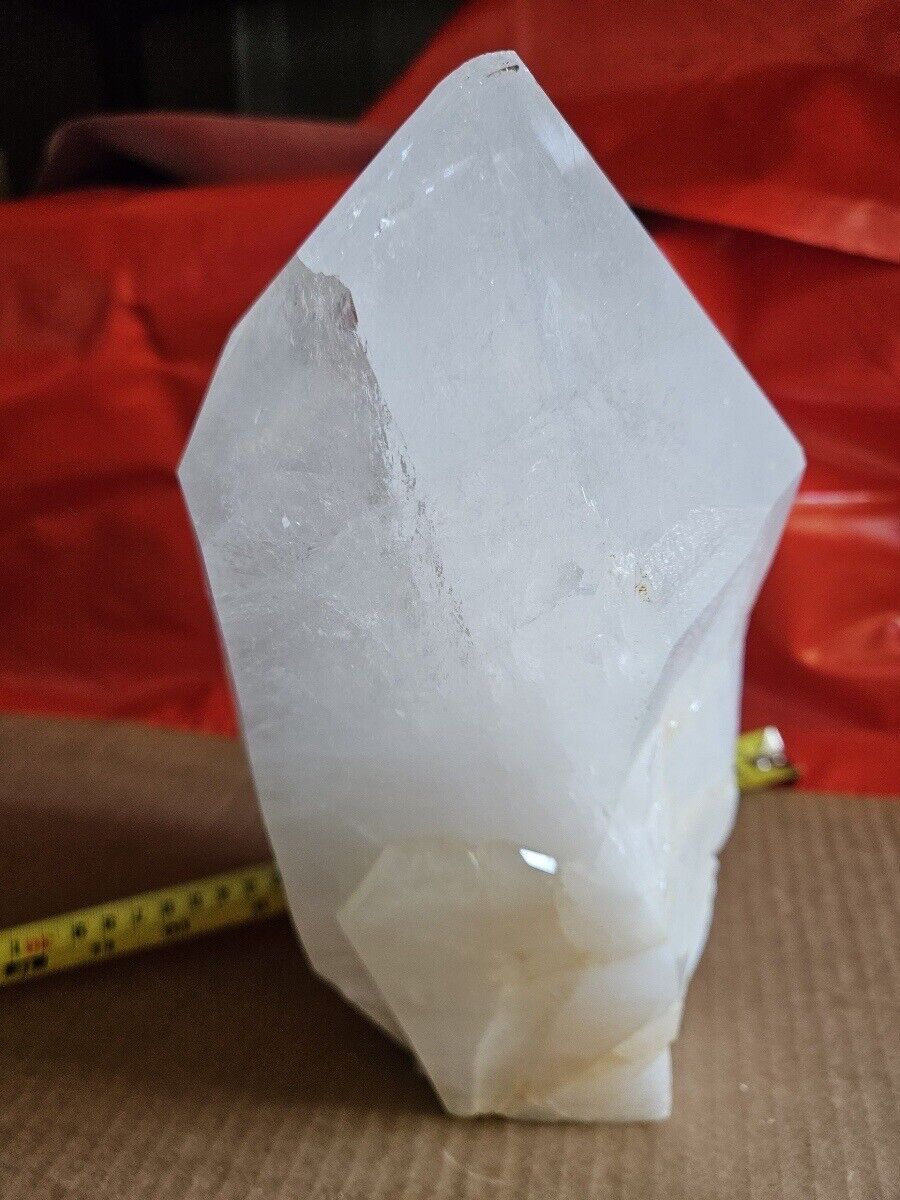 Massive 10lbs Crystal Quartz Chakra Healing Unknown Rock *SOLD AS IS/As Shown*
